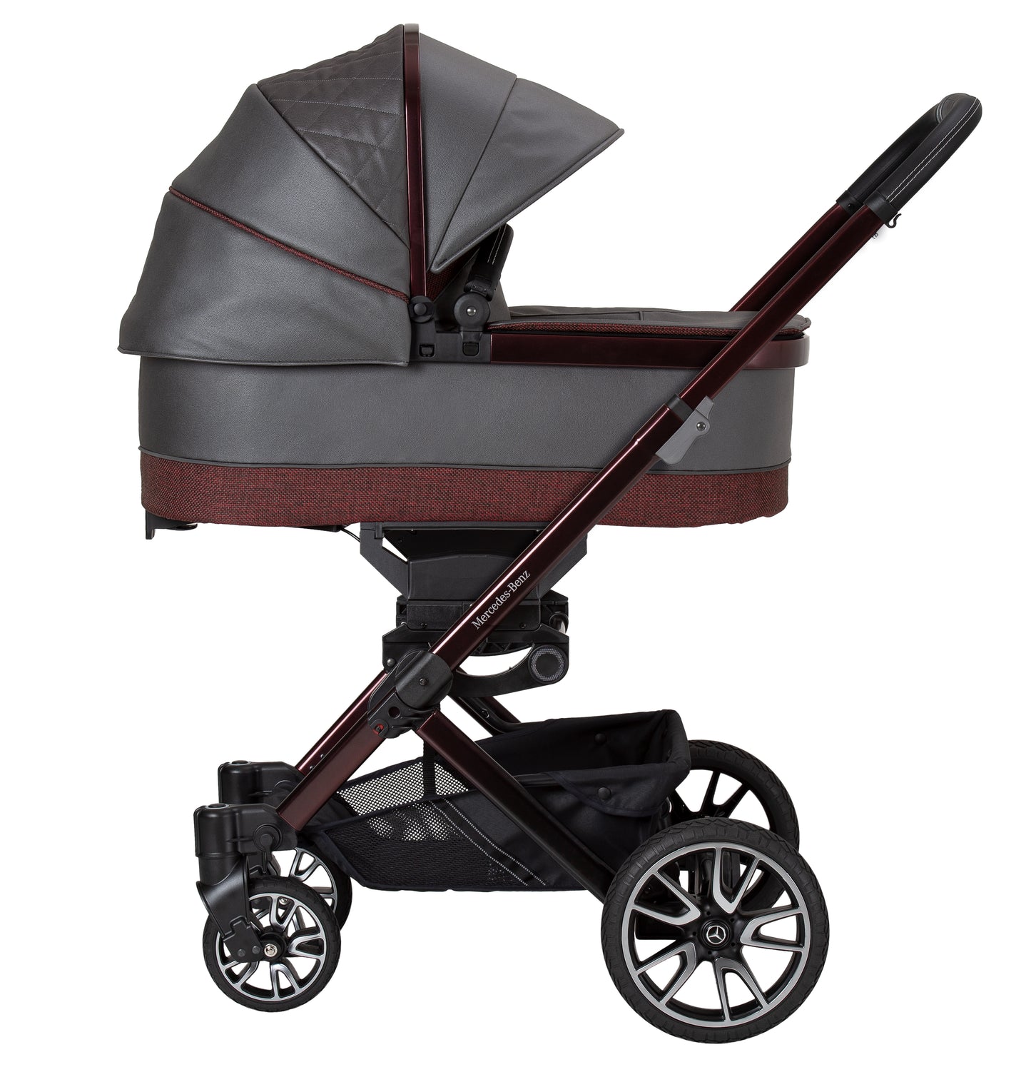 Mercedes Benz Avantgarde GTX Stroller, Carrycot & Accessories with Cozy N Safe Avalon i-Size Baby Car Seat and base Bundle - Tourmaline