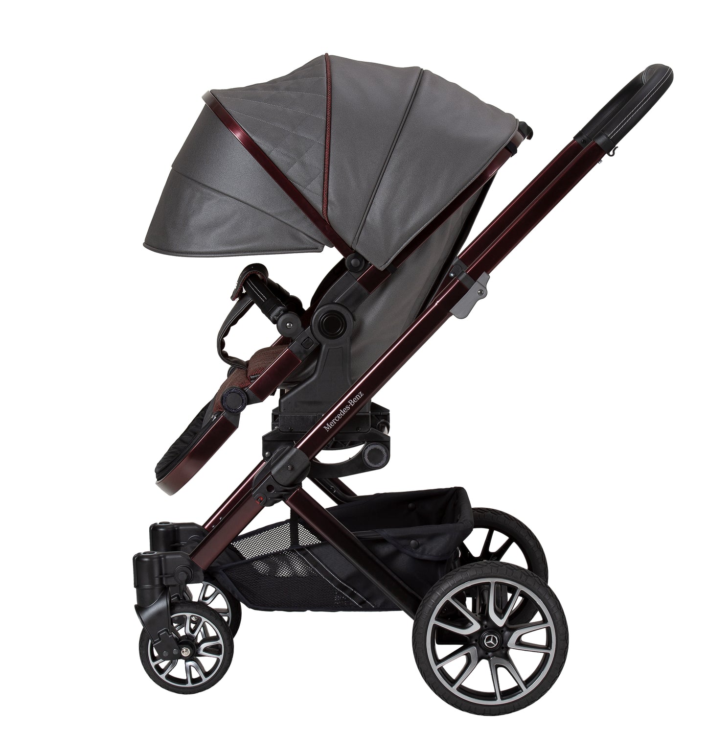 Mercedes Benz Avantgarde GTX Stroller, Carrycot & Accessories with Cozy N Safe Avalon i-Size Baby Car Seat and base Bundle - Tourmaline