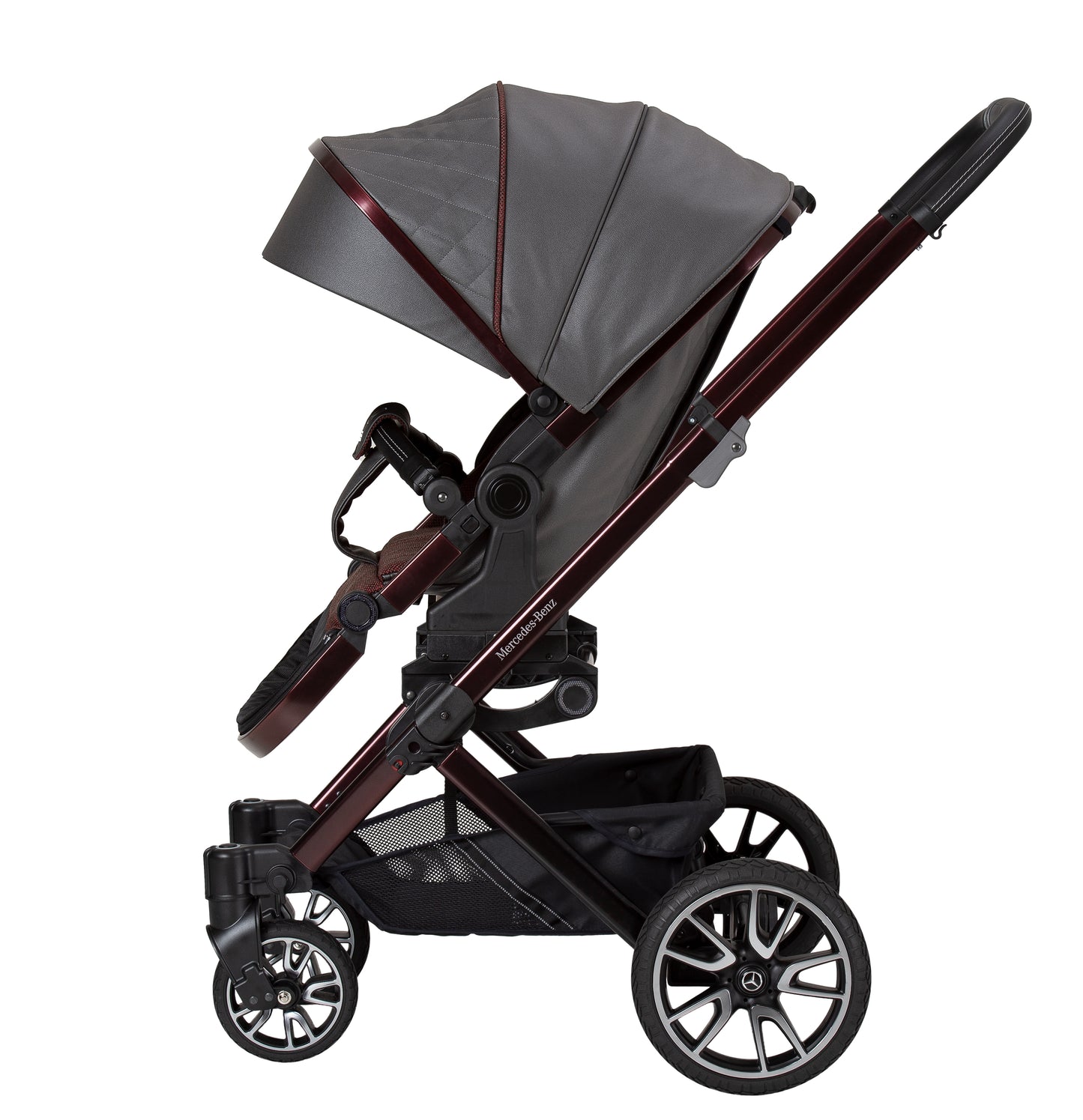 Mercedes Benz Avantgarde GTX Stroller, Carrycot & Accessories with Cozy N Safe Avalon i-Size Baby Car Seat and base Bundle - Tourmaline