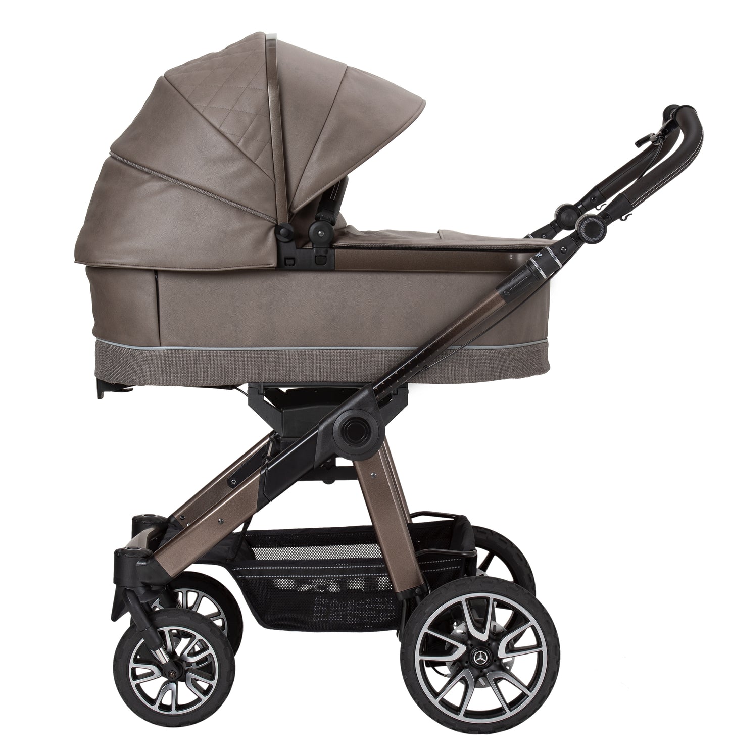 Mercedes Benz All-Terrain GTR Travel System with Britax Baby Safe Pro Car Seat - Truffle
