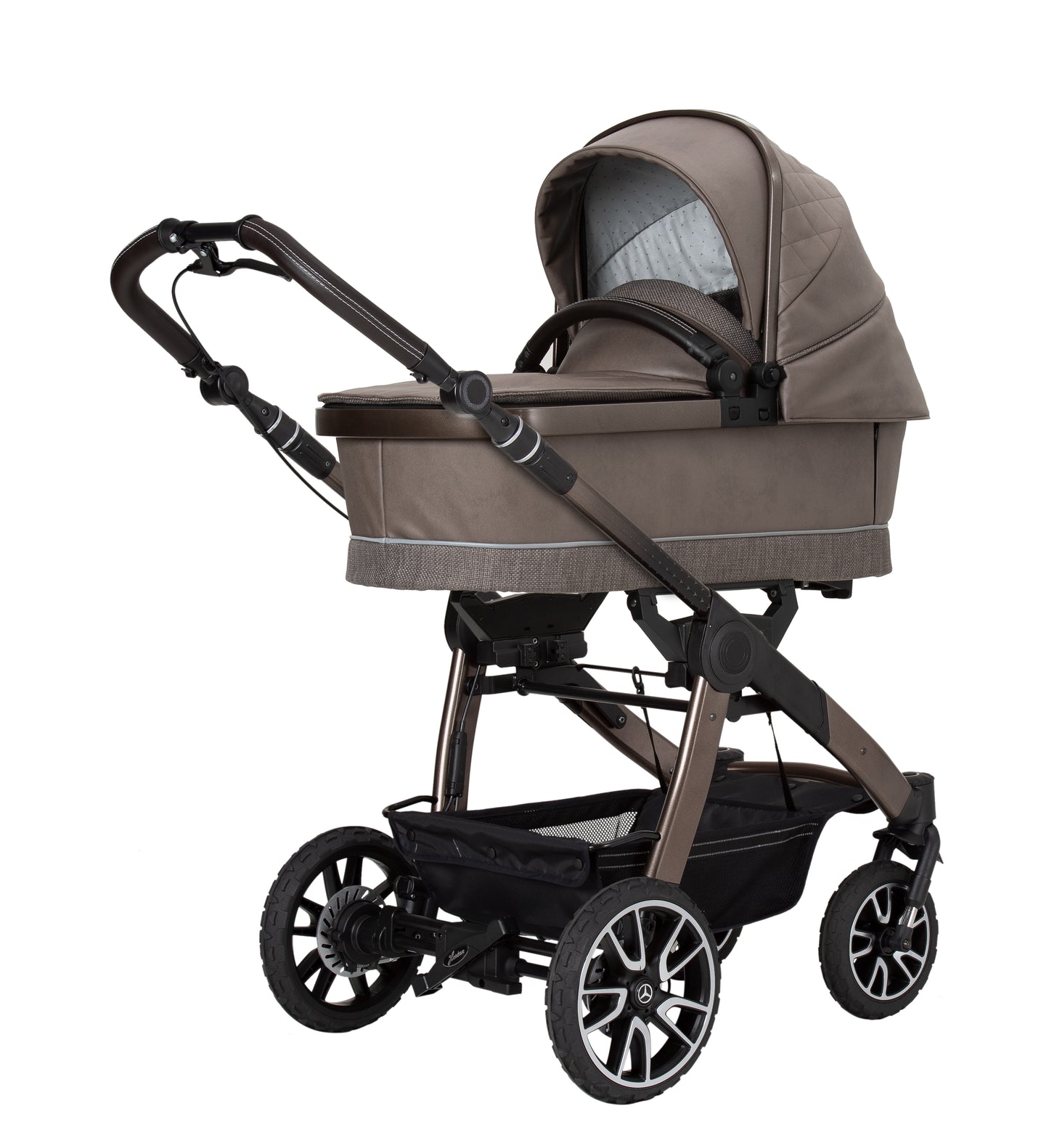 Mercedes Benz All-Terrain GTR Travel System with Britax Baby Safe Pro Car Seat - Truffle