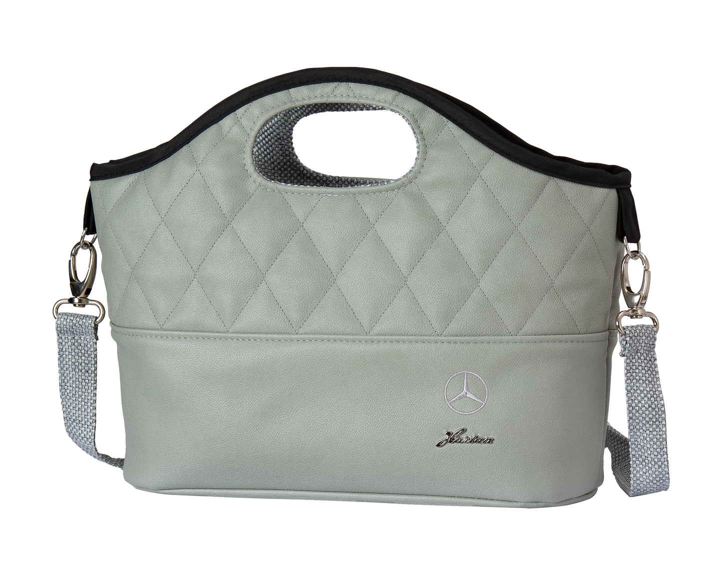 Mercedes Benz All-Terrain GTR Stroller, Carrycot & Accessories with Cozy N Safe Avalon i-Size Baby Car Seat and base Bundle - Sage Grey