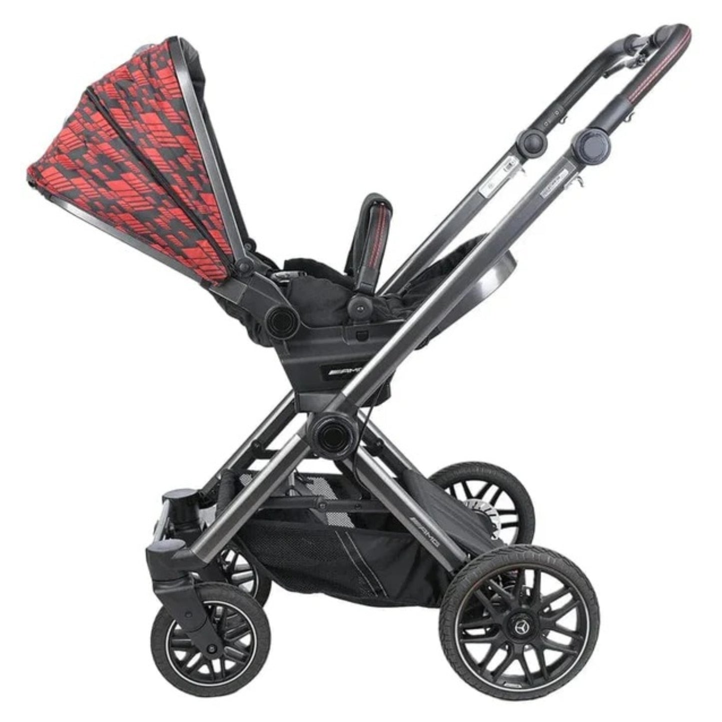 Mercedes AMG GT² Travel System with Britax Baby Safe Pro Car Seat - Limited Edition Red