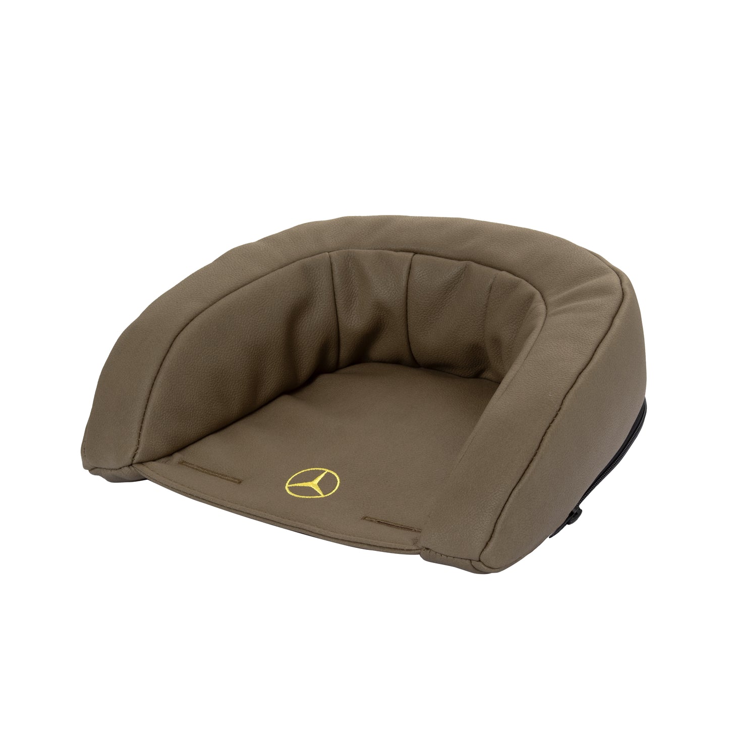 Provide your little one with exceptional comfort and support on every journey. This premium headrest is specially shaped to cradle and protect the delicate neck and head area, helping to keep them secure and comfortable while out and about. Crafted with a soft, high-quality cover and a dimensionally stable foam insert, it retains its shape use after use. Finished with an elegant Mercedes Benz logo for a touch of style.
Suitable for all GTR models in the Mercedes-Benz Collection
