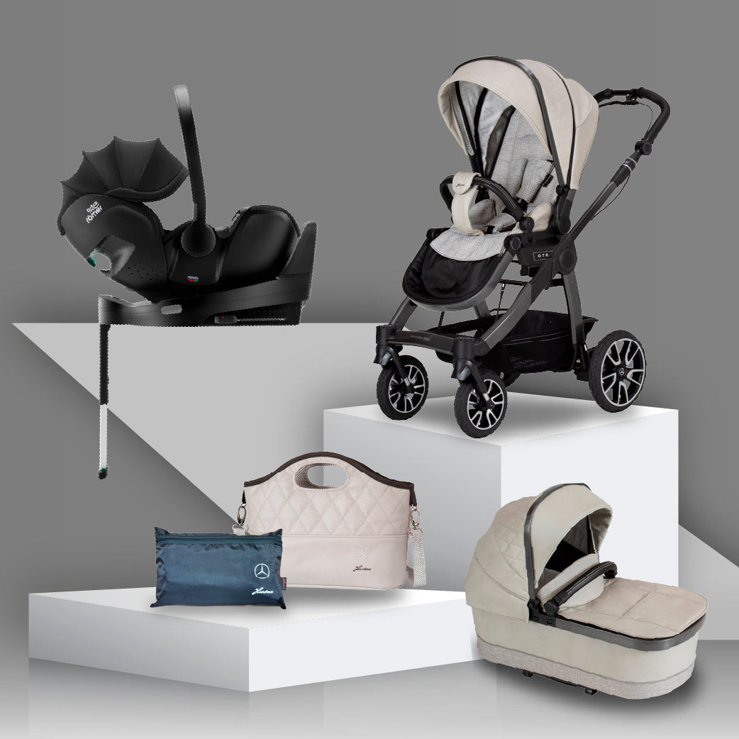 britax travel set Mercedes Benz All-Terrain GTR Travel System with Britax Baby Safe Pro – Mercedes Baby