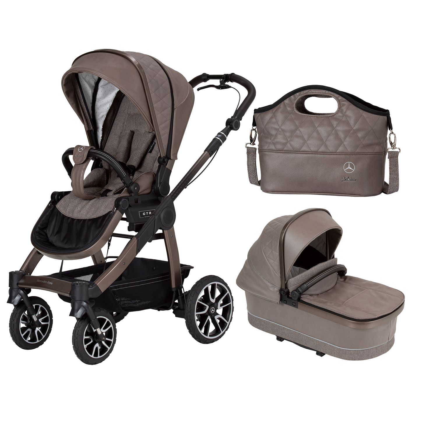 Mercedes All-Terrain GTR Pushchair - Truffle