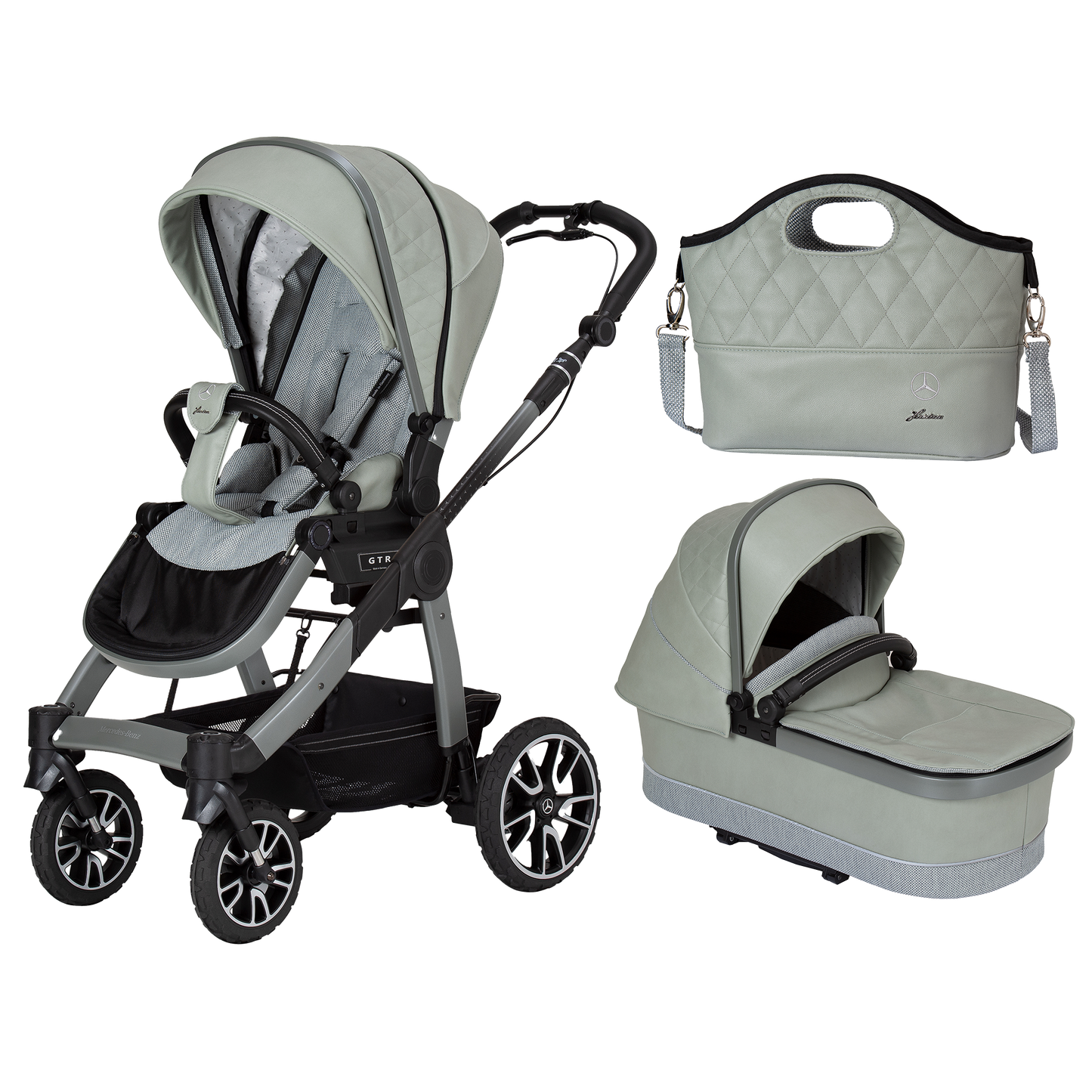 Mercedes All-Terrain GTR Pushchair - Sage Grey