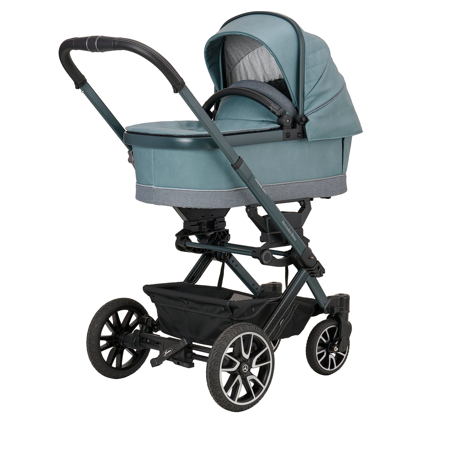Mercedes Benz Avantgarde GTX Travel System in Verde Silber - Car Seat Bundle
