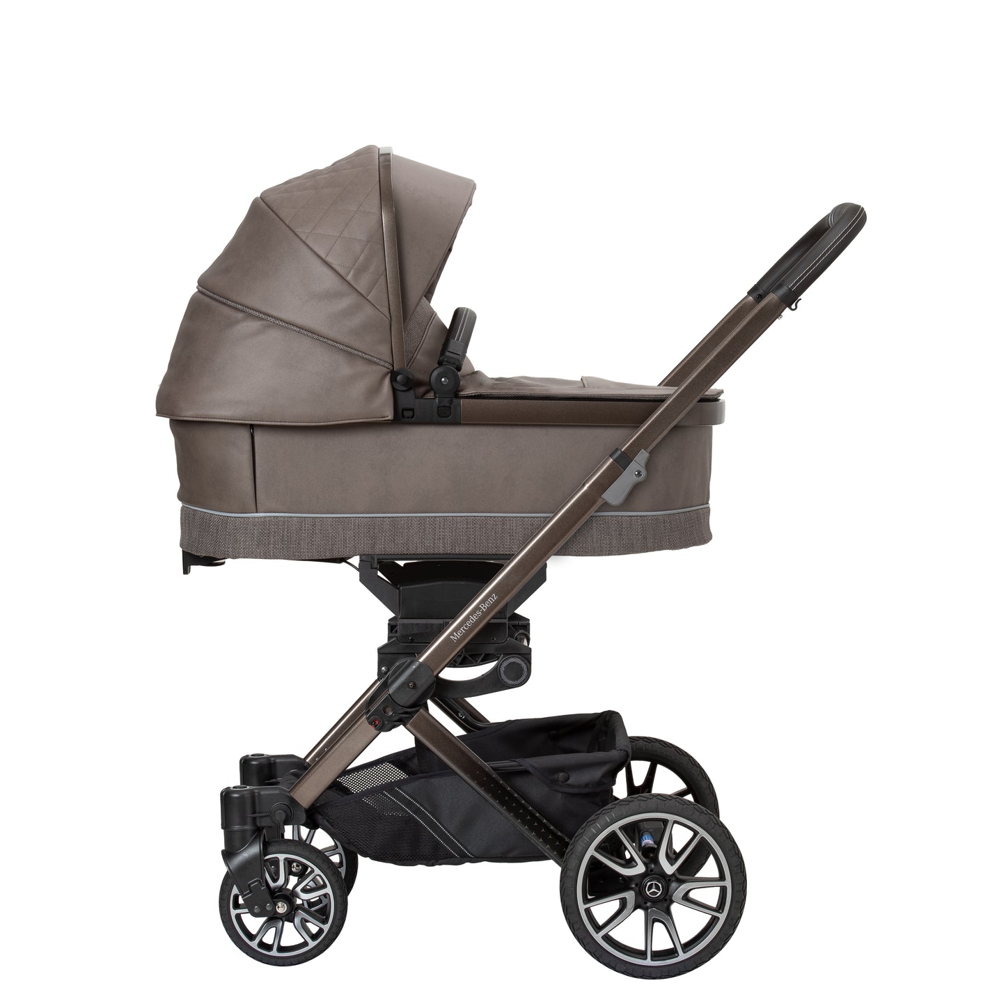 Mercedes Benz Avantgarde GTX Travel System with Britax Baby Safe Pro Car Seat - Truffle