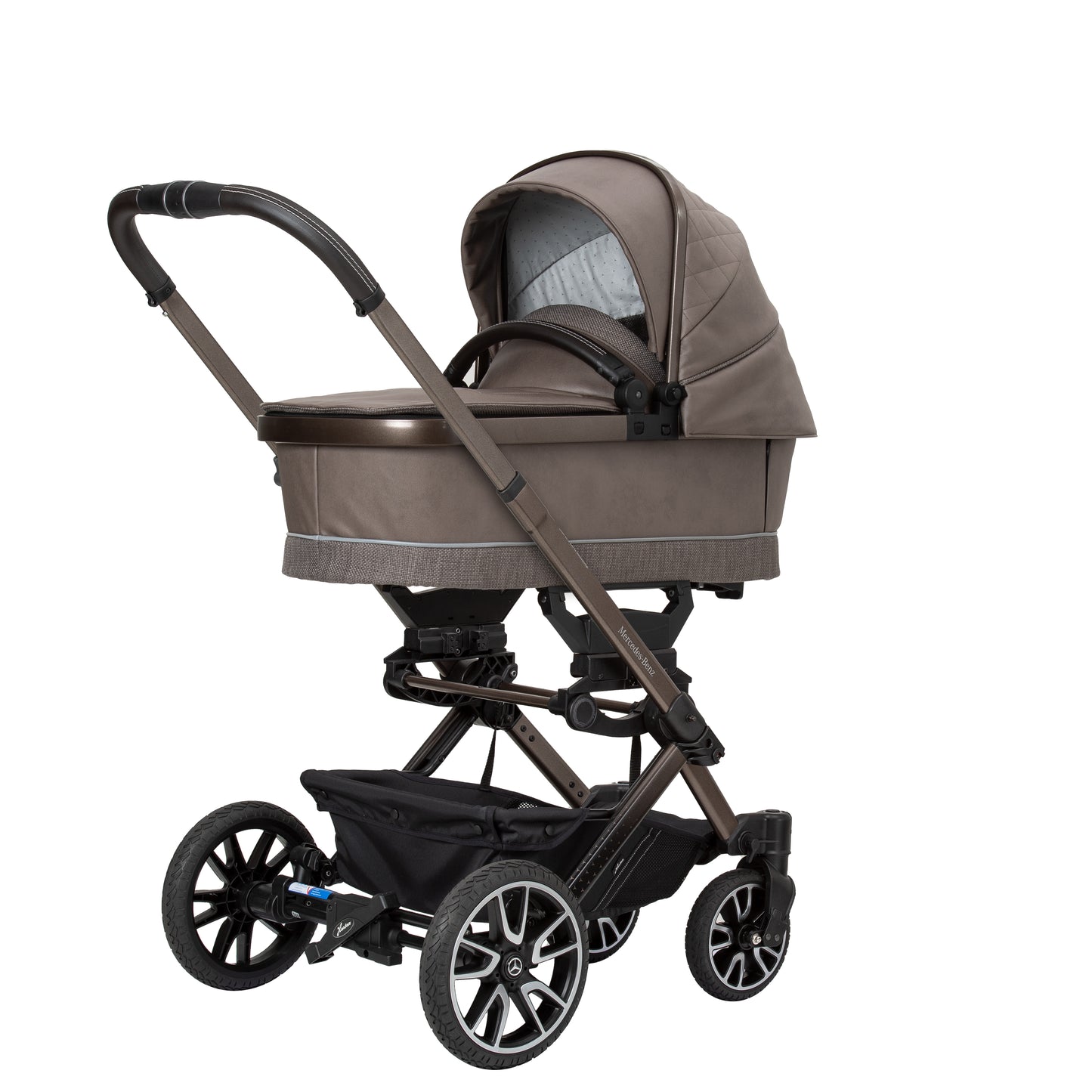 Mercedes Benz Avantgarde GTX Travel System with Britax Baby Safe Pro Car Seat - Truffle