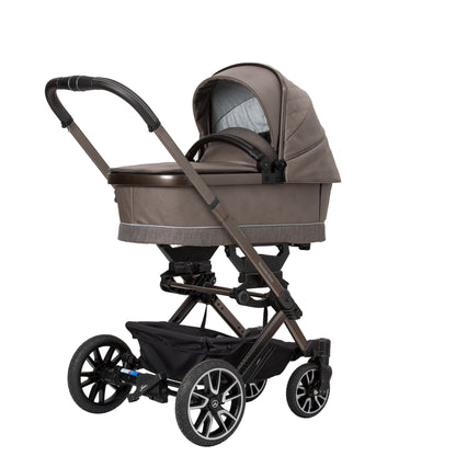 Mercedes Benz Avantgarde GTX Travel System with Britax Baby Safe Pro Car Seat - Truffle