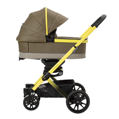Mercedes Benz Avantgarde GTX Travel System with Britax Baby Safe Pro Car Seat - Electric Yellow