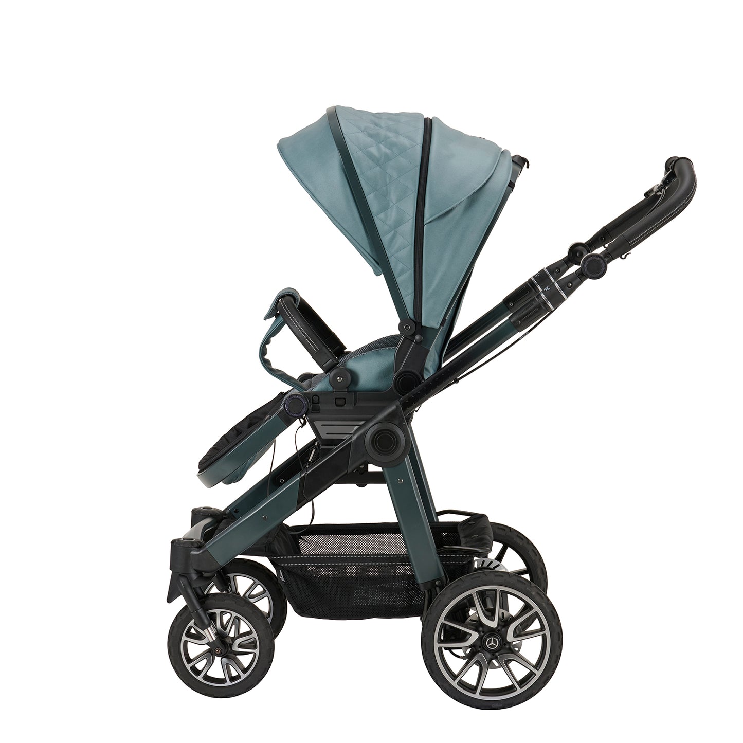 Mercedes All-Terrain GTR Pushchair in Verde Silber *** This item will be available approximately 5 weeks after the order is placed ***
