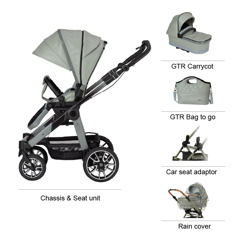 Mercedes All-Terrain GTR Pushchair - Sage Grey