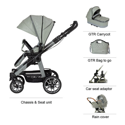 Mercedes All-Terrain GTR Pushchair - Sage Grey