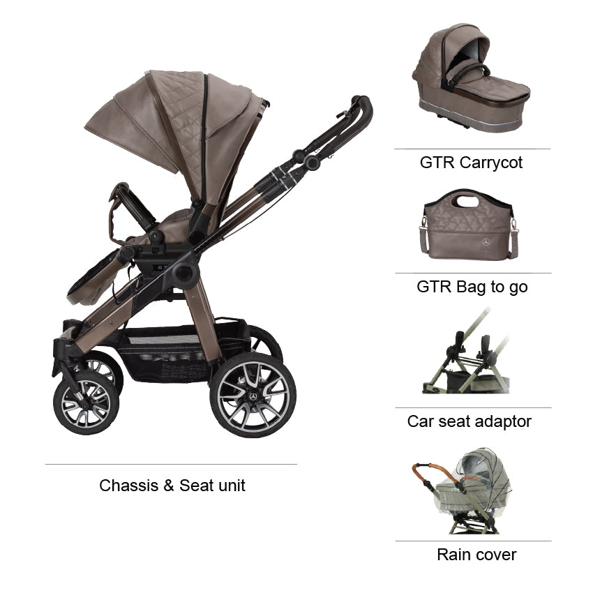 Mercedes All-Terrain GTR Pushchair - Truffle