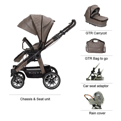 Mercedes All-Terrain GTR Pushchair - Truffle