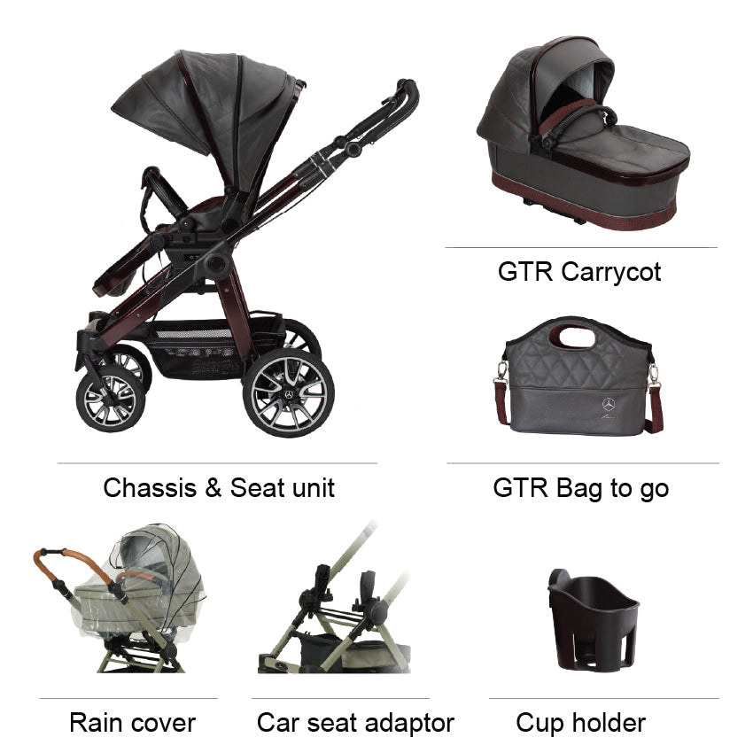 Mercedes All-Terrain GTR Pushchair - Tourmaline