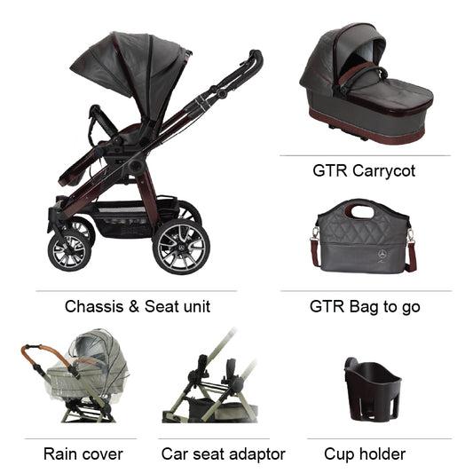 Mercedes All-Terrain GTR Pushchair - Tourmaline