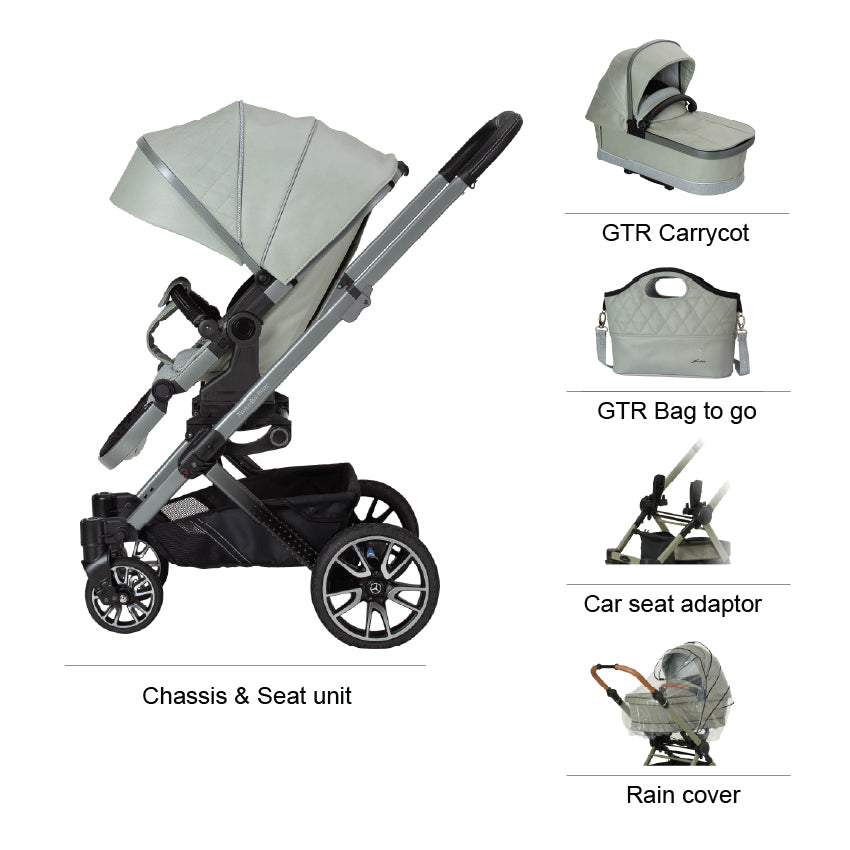 Mercedes-Benz Avantgarde GTX Pushchair - Sage Grey