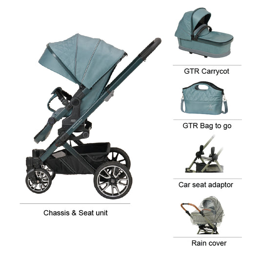 Mercedes-Benz Avantgarde GTX Pushchair in Verde Silber *** This item will be available approximately 5 weeks after the order is placed ***