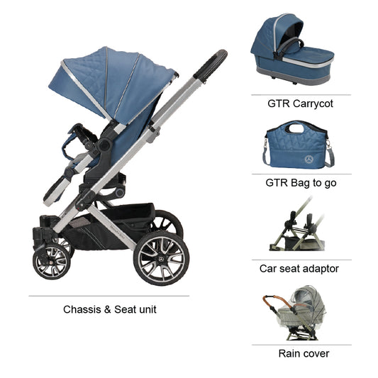 Mercedes-Benz Avantgarde GTX Pushchair - Vintage Blue *** This item will be available approximately 5 weeks after the order is placed ***