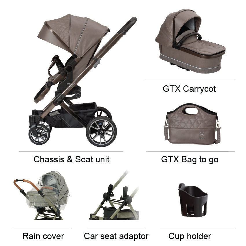 Mercedes-Benz Avantgarde GTX Pushchair - Truffle