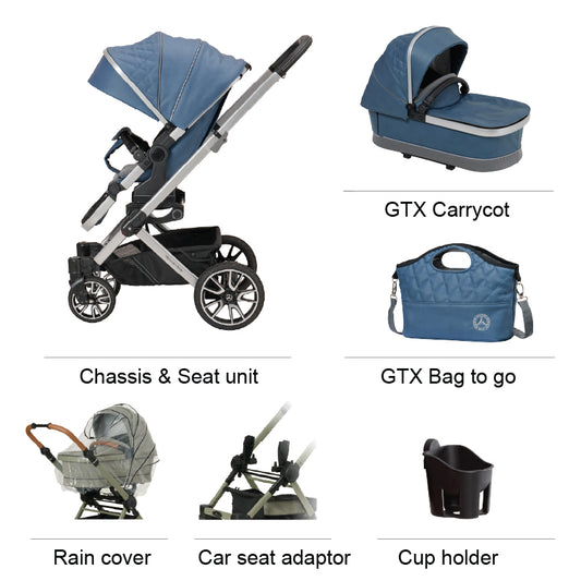 Mercedes-Benz Avantgarde GTX Pushchair - Vintage Blue *** This item will be available approximately 5 weeks after the order is placed ***