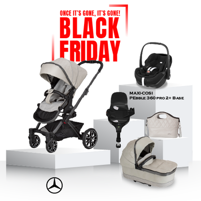 Black Friday Mercedes AVANTGARDE GTX Travel System - Moonstone
