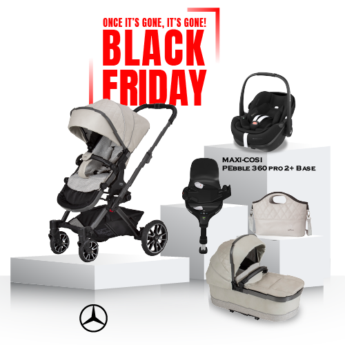 Black Friday Mercedes AVANTGARDE GTX Travel System - Moonstone