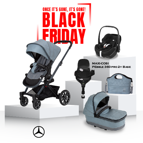 Black Friday Mercedes AVANTGARDE GTX Travel System - Denim Blue