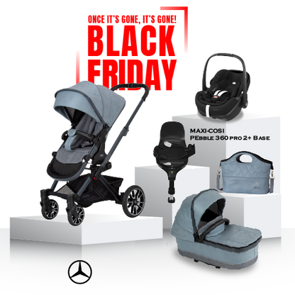 Black Friday Mercedes AVANTGARDE GTX Travel System - Denim Blue