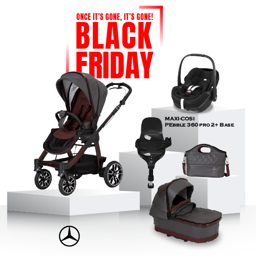 Black Friday Mercedes ALL-TERRAIN GTR Travel System - Tourmaline
