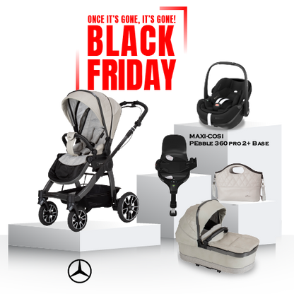 Black Friday Mercedes ALL-TERRAIN GTR Travel System - Moonstone