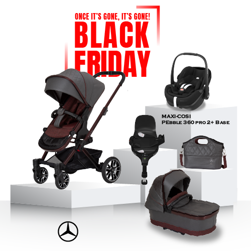 Black Friday Mercedes AVANTGARDE GTX Travel System - Tourmaline