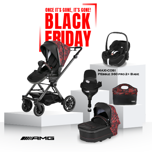 Black Friday Mercedes AMG GT² Travel System Limited Edition - Hyper Red