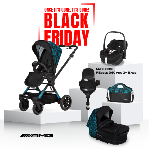 Black Friday Mercedes AMG GT² Travel System Limited Edition - Hyper Blue