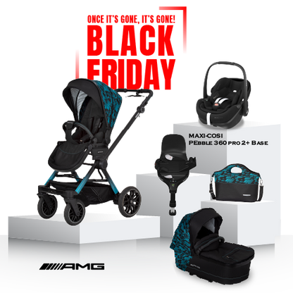 Black Friday Mercedes AMG GT² Travel System Limited Edition - Hyper Blue