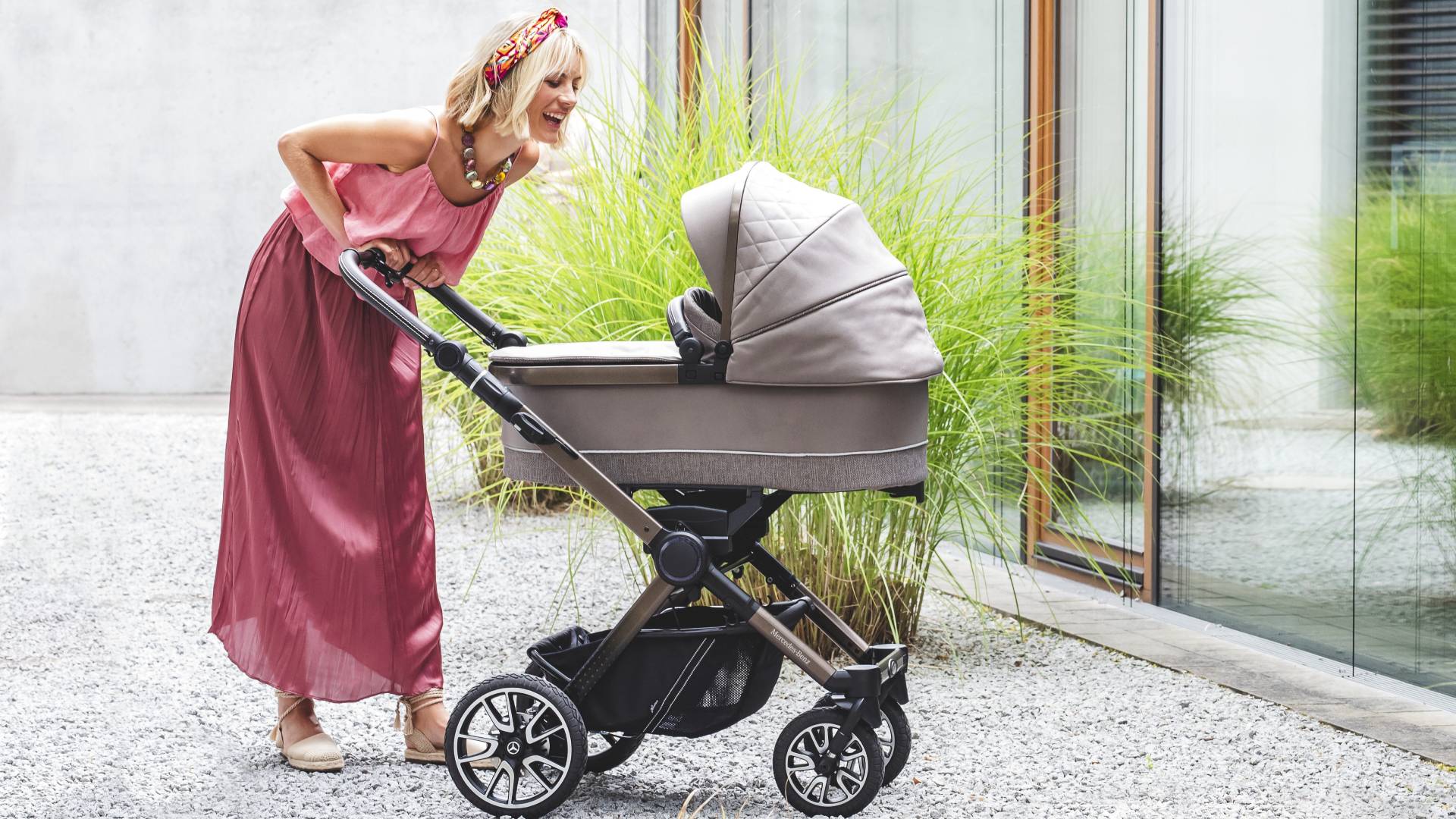 Mercedes baby buggy best sale