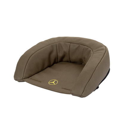 Provide your little one with exceptional comfort and support on every journey. This premium headrest is specially shaped to cradle and protect the delicate neck and head area, helping to keep them secure and comfortable while out and about. Crafted with a soft, high-quality cover and a dimensionally stable foam insert, it retains its shape use after use. Finished with an elegant Mercedes Benz logo for a touch of style.
Suitable for all GTR models in the Mercedes-Benz Collection
