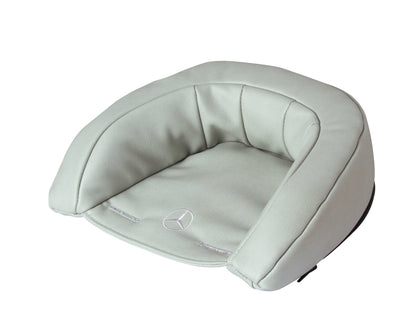 Provide your little one with exceptional comfort and support on every journey. This premium headrest is specially shaped to cradle and protect the delicate neck and head area, helping to keep them secure and comfortable while out and about. Crafted with a soft, high-quality cover and a dimensionally stable foam insert, it retains its shape use after use. Finished with an elegant Mercedes Benz logo for a touch of style.
Suitable for all GTR models in the Mercedes-Benz Collection