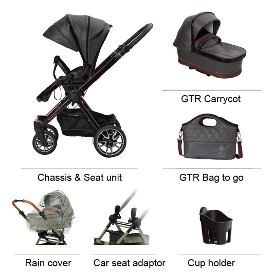 Mercedes Performance GTR Travel System - Tourmaline *** This item will be available approximately 5 weeks after the order is placed ***