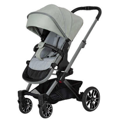 Mercedes Benz Avantgarde GTX Travel System with Britax Baby Safe Pro Car Seat - Sage Grey