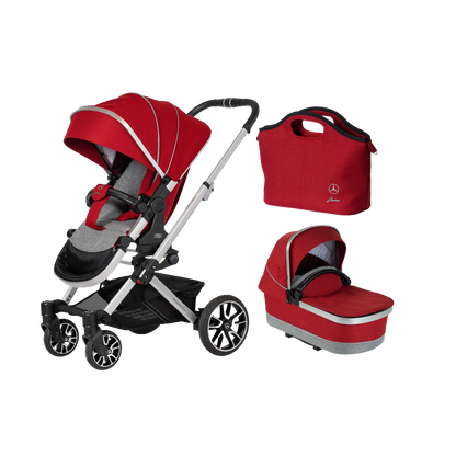 Black Friday Mercedes AVANTGARDE GTX Travel System - Hyacinth Red