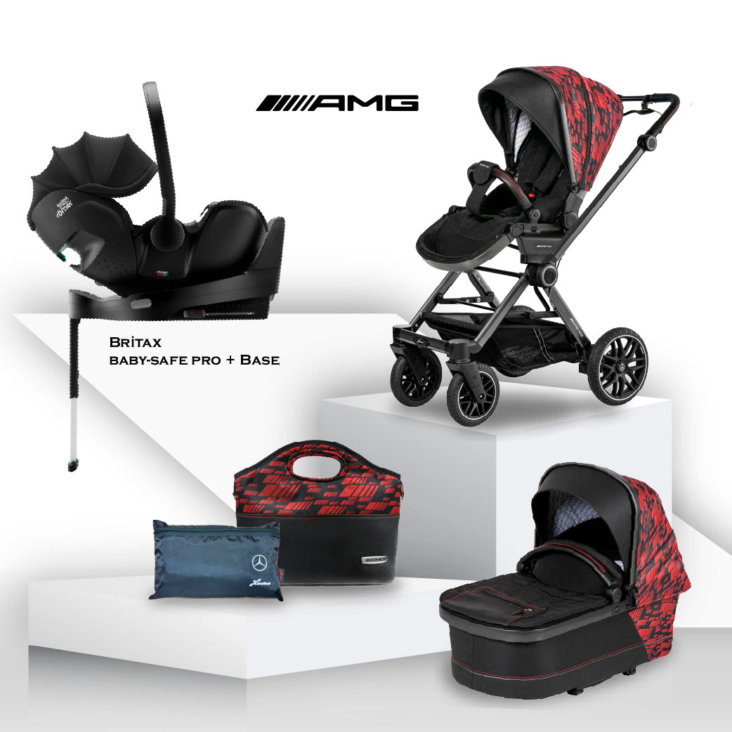 Mercedes AMG GT² Travel System Limited Edition - Hyper Red - End of Year Sales