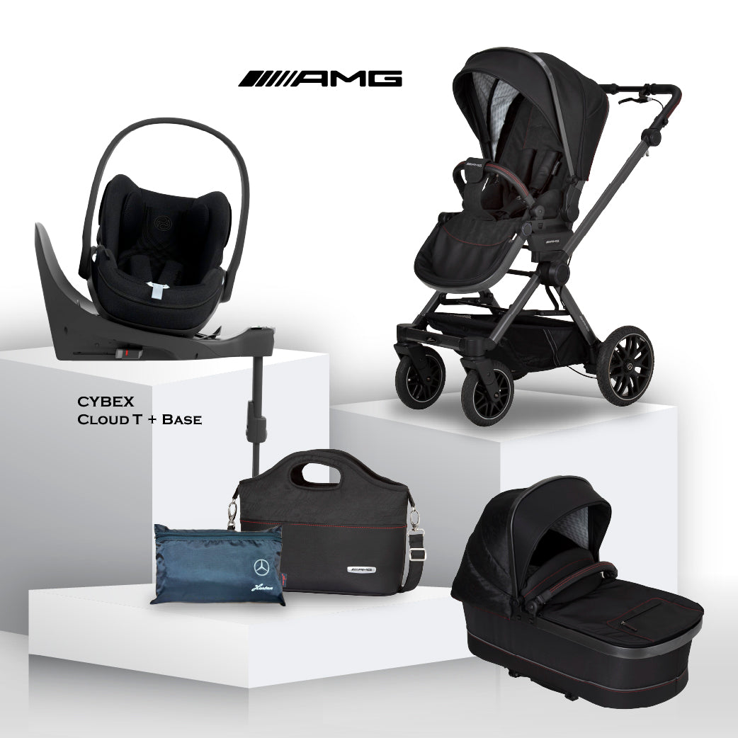 cybex car seat travel system Mercedes AMG GT² Travel System - Charcoal Black