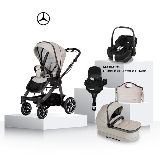 Mercedes ALL-TERRAIN GTR Travel System - Moonstone - End of Year Sales