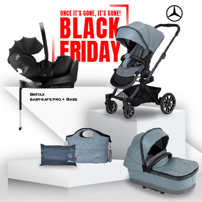 Black Friday Mercedes AVANTGARDE GTX Travel System - Denim Blue