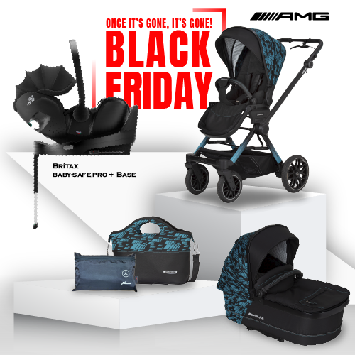 Black Friday Mercedes AMG GT² Travel System Limited Edition - Hyper Blue