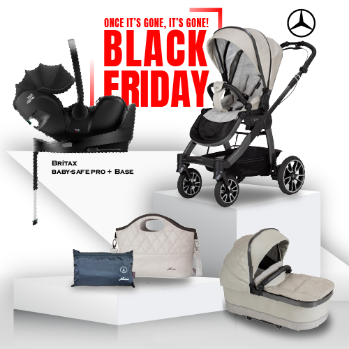 Black Friday Mercedes ALL-TERRAIN GTR Travel System - Moonstone